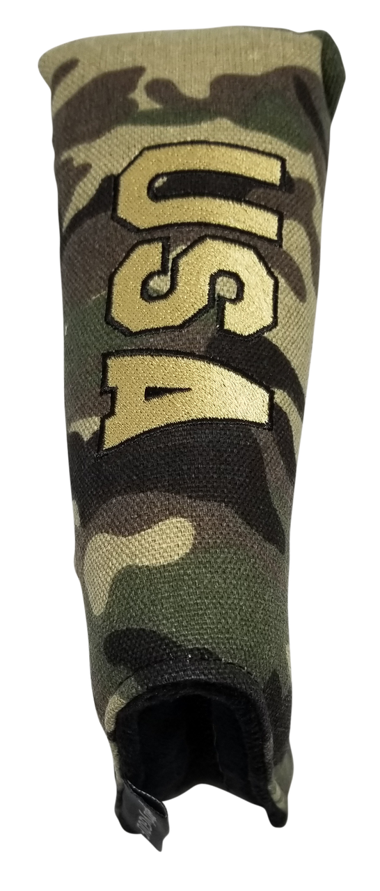 USA Military Camo Embroidered Putter Cover by ReadyGOLF - Blade