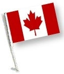 SSP Flags: Car Flag with Pole - Canada