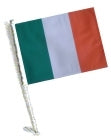SSP Flags: Car Flag with Pole - Ireland