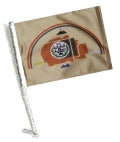 SSP Flags: Car Flag with Pole - France