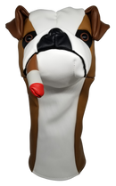 Bulldog Cigar Smoking Big Dog Driver Headcover by ReadyGOLF