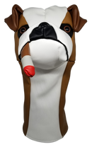 Bulldog Cigar Smoking Big Dog Driver Headcover by ReadyGOLF