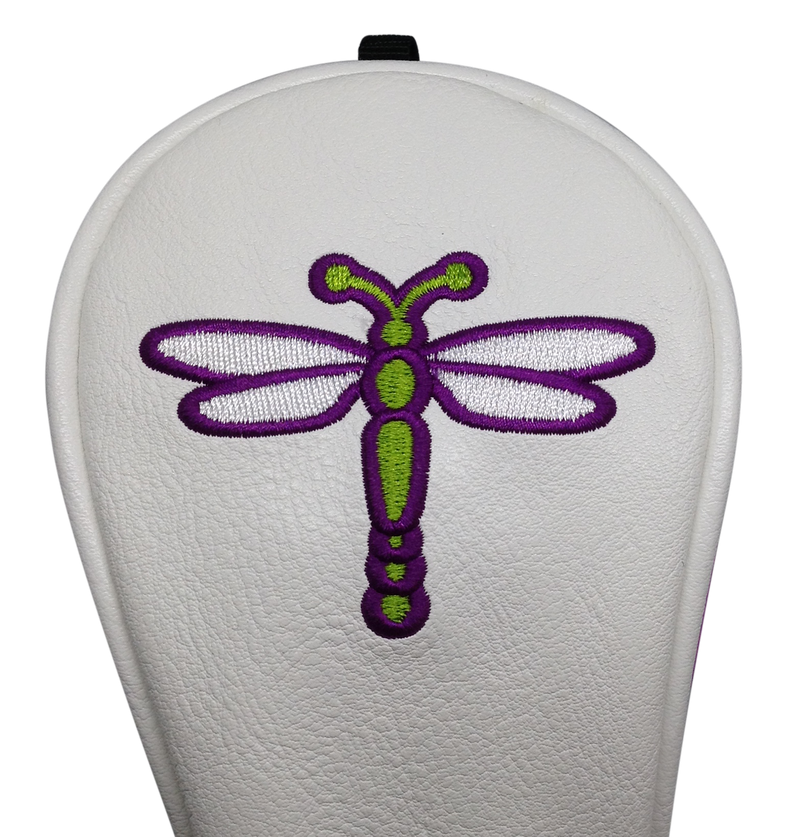Dragonfly Embroidered Hybrid Headcover by ReadyGOLF