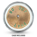 Sunfish: Hand Stamped Copper Ball Marker - Go Get That