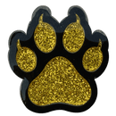 ReadyGolf: Cat Paw Print Gold Ball Marker & Hat Clip