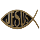 ReadyGolf: Christian Jesus Fish Ball Marker & Hat Clip