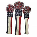 Sunfish: Knit Wool Headcover - Liberty (Driver, Fairway, Hybrid, or Set) Golf Club Headcovers