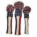 Sunfish: Knit Wool Headcover - Liberty (Driver, Fairway, Hybrid, or Set) Golf Club Headcovers