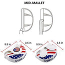 Bombs Away! Embroidered Putter Cover - Mid-Size Mallet by ReadyGOLF