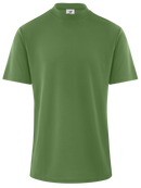 ReadyGOLF Mens Mock Neck Coolmax Polo Shirt - Green