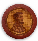 Smathers & Branson: Needlepoint Golf Ball Marker - Penny