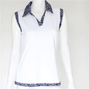 GolfHer Ladies Golf Sleeveless Polo - Par-Tee (Size X-Small) SALE