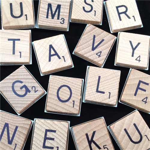 ReadyGolf - Scrabble Letter Monogram Ball Marker & Hat Clip