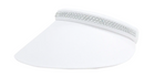 Dolly Mama: Ladies Kaitlyn Clip on Crystal Visor Hats
