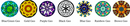 One Putt Designs - Ball Marker Earrings w/2 Sets of Ball Markers