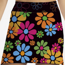 Skort Obsession: Skort - Night Daisies Skorts