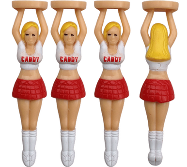Sexy Lady Caddy Girl Golf Tees (6 Pack)