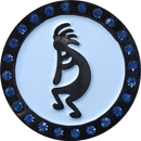 ReadyGolf: Southwest Kokopelli Ball Marker with Crystals