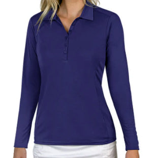 Antigua Women's Tribute 104354 Passion Long Sleeve Polo (Size Small) SALE