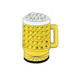 Bonjoc: Ball Marker & Hat Clip - Beer Mug