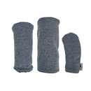 Sunfish: Hand-Woven Barrel Headcovers - Blue Chevron Golf Club Headcovers