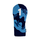 Sunfish: DuraLeather Headcovers - Blue Camo Appliqué
