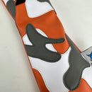 Sunfish: DuraLeather Headcovers - Orange Camo Appliqué
