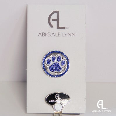 Abigale Lynn Ball Marker & Hat Clip - Cat Paw
