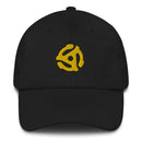 45 Record Adapter Embroidered Golf Hat with Adjustable Strap by ReadyGOLF