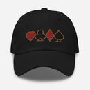 Casino Royale Embroidered Golf Hat with Adjustable Strap by ReadyGOLF