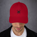 Black Widow Embroidered Golf Hat with Adjustable Strap by ReadyGOLF