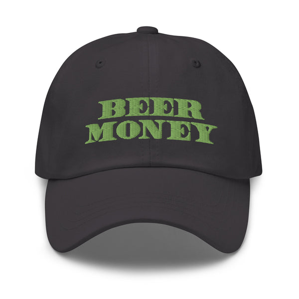 Beer Money Embroidered Golf Hat with Adjustable Strap by ReadyGOLF