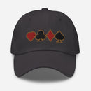 Casino Royale Embroidered Golf Hat with Adjustable Strap by ReadyGOLF