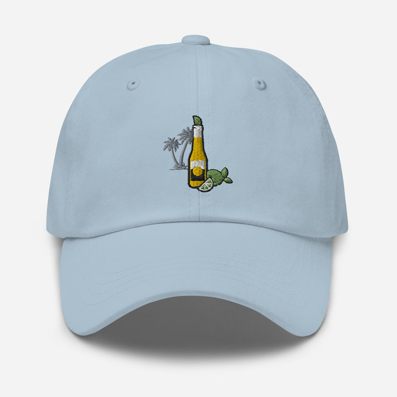 Beer O'Clock Somewhere Embroidered Golf Hat with Adjustable Strap by ReadyGOLF
