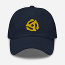 45 Record Adapter Embroidered Golf Hat with Adjustable Strap by ReadyGOLF