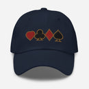 Casino Royale Embroidered Golf Hat with Adjustable Strap by ReadyGOLF