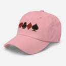 Casino Royale Embroidered Golf Hat with Adjustable Strap by ReadyGOLF
