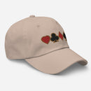 Casino Royale Embroidered Golf Hat with Adjustable Strap by ReadyGOLF