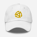 45 Record Adapter Embroidered Golf Hat with Adjustable Strap by ReadyGOLF