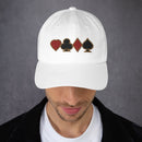 Casino Royale Embroidered Golf Hat with Adjustable Strap by ReadyGOLF