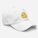 45 Record Adapter Embroidered Golf Hat with Adjustable Strap by ReadyGOLF