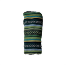 Sunfish: Hand-Woven Barrel Headcovers Set - Evergreen Golf Club Headcovers