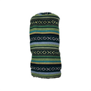 Sunfish: Hand-Woven Barrel Headcovers Set - Evergreen Golf Club Headcovers