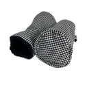 Sunfish: Tartan Headcover - Black + White Houndstooth
