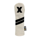 Sunfish: Leather Hybrid Headcover - X or H Golf Club Headcovers