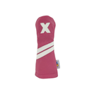 Sunfish: Leather Hybrid Headcover - X or H Golf Club Headcovers
