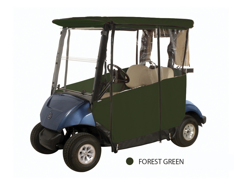 Club Pro: Yamaha Golf Cart Enclosure - 3-Sided Drive 2 (2017-Present)