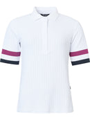 Abacus Sports Wear: Women's Half Sleeve Golf Polo - Pebble Shirts & Tops