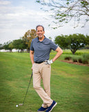 Indigo polo
