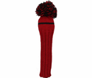 Sunfish: Hand-Knit Wool Headcovers - Driver Golf Club Headcovers